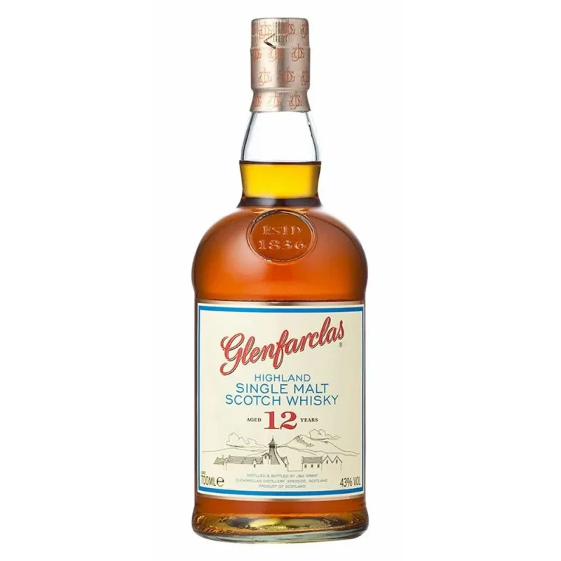 Glenfarclas, 12 years 1 litre Glenfarclas, 12 years 1 litre