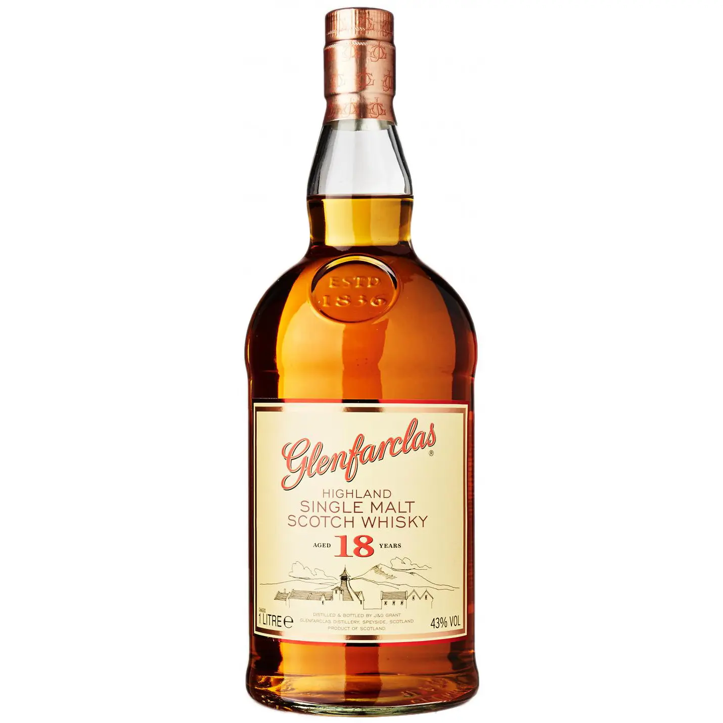 Glenfarclas, 18 years 1 litre