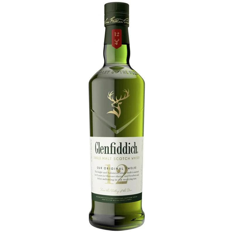 Glenfiddich, 12 years 1 litre Glenfiddich, 12 years 1 litre
