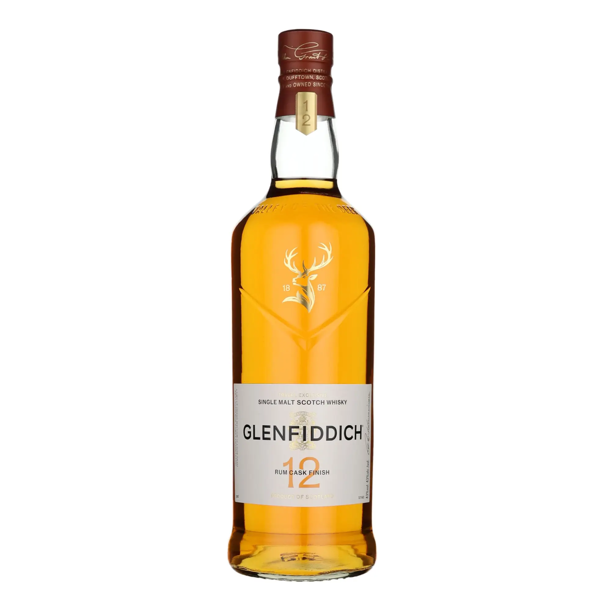 Glenfiddich, 12 years - Rum Cask Finish 1 litre