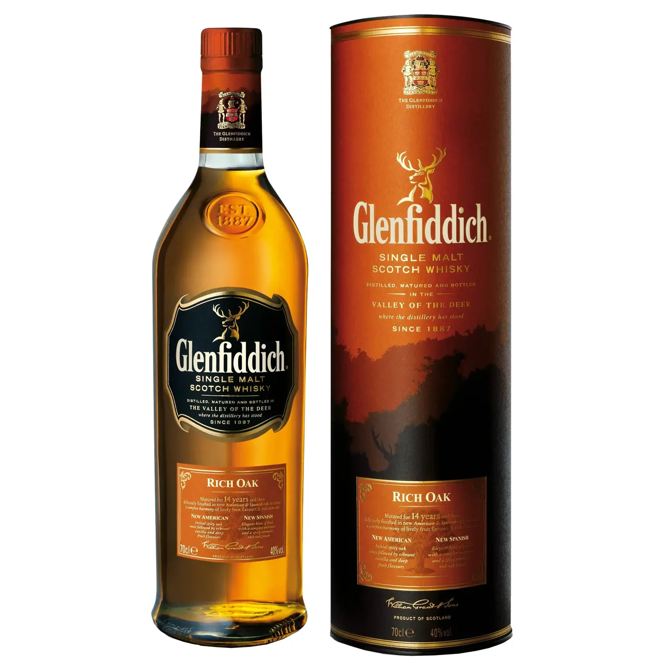 Glenfiddich, 14 years - Rich Oak 70cl
