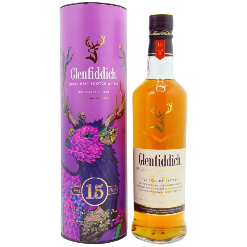 Glenfiddich, 15 years - Limited Festive Design 70cl Glenfiddich, 15 years - Limited Festive Design 70cl