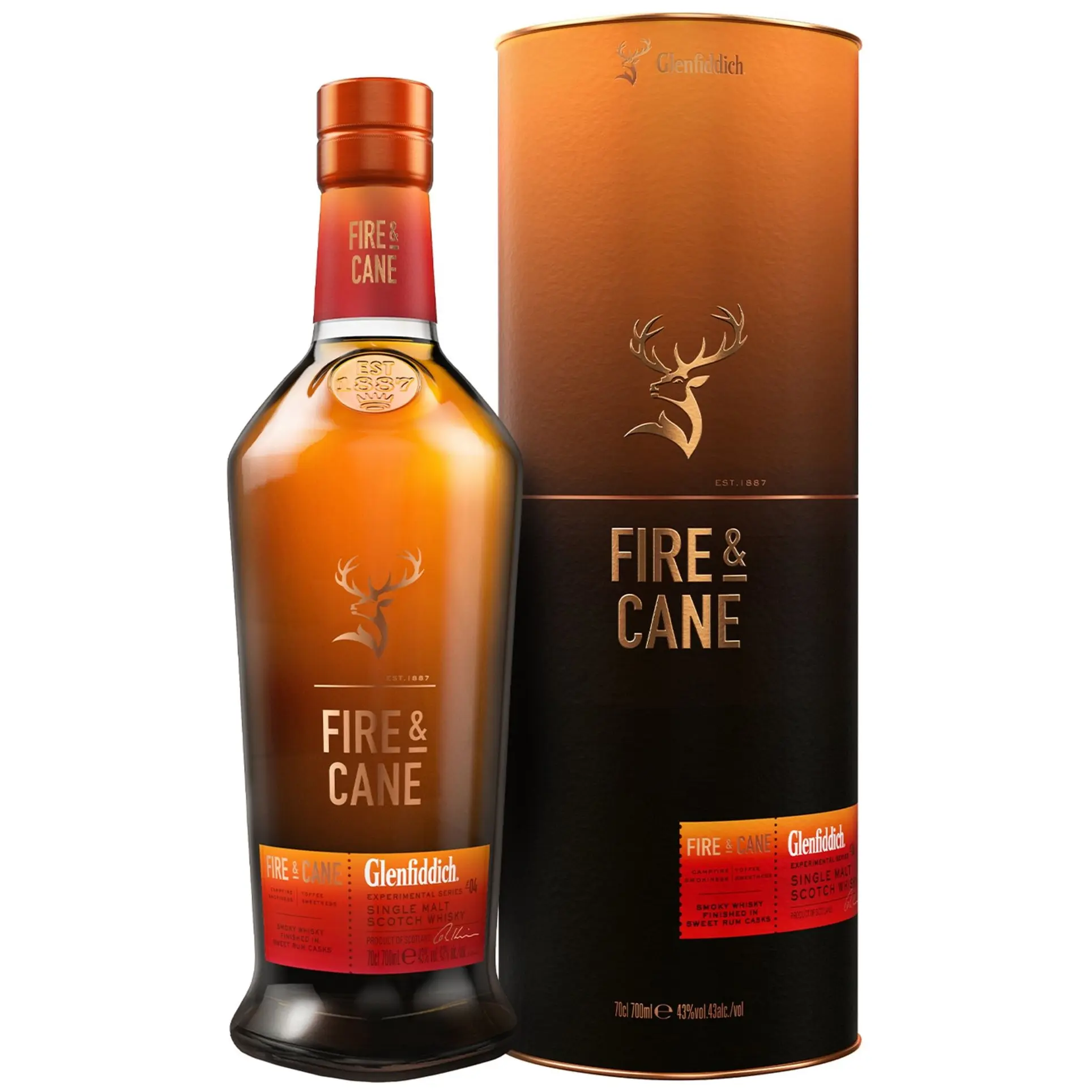Glenfiddich - Experimental Series #4, Fire & Cane 70cl