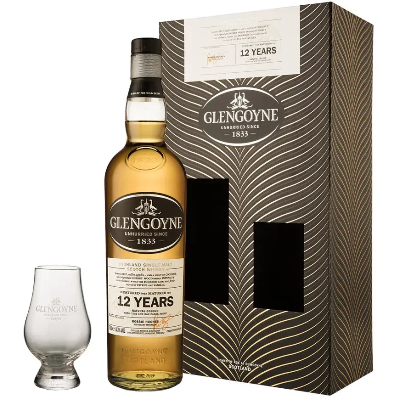 Glengoyne, 12 years - Gift Pack 70cl Glengoyne, 12 years - Gift Pack 70cl