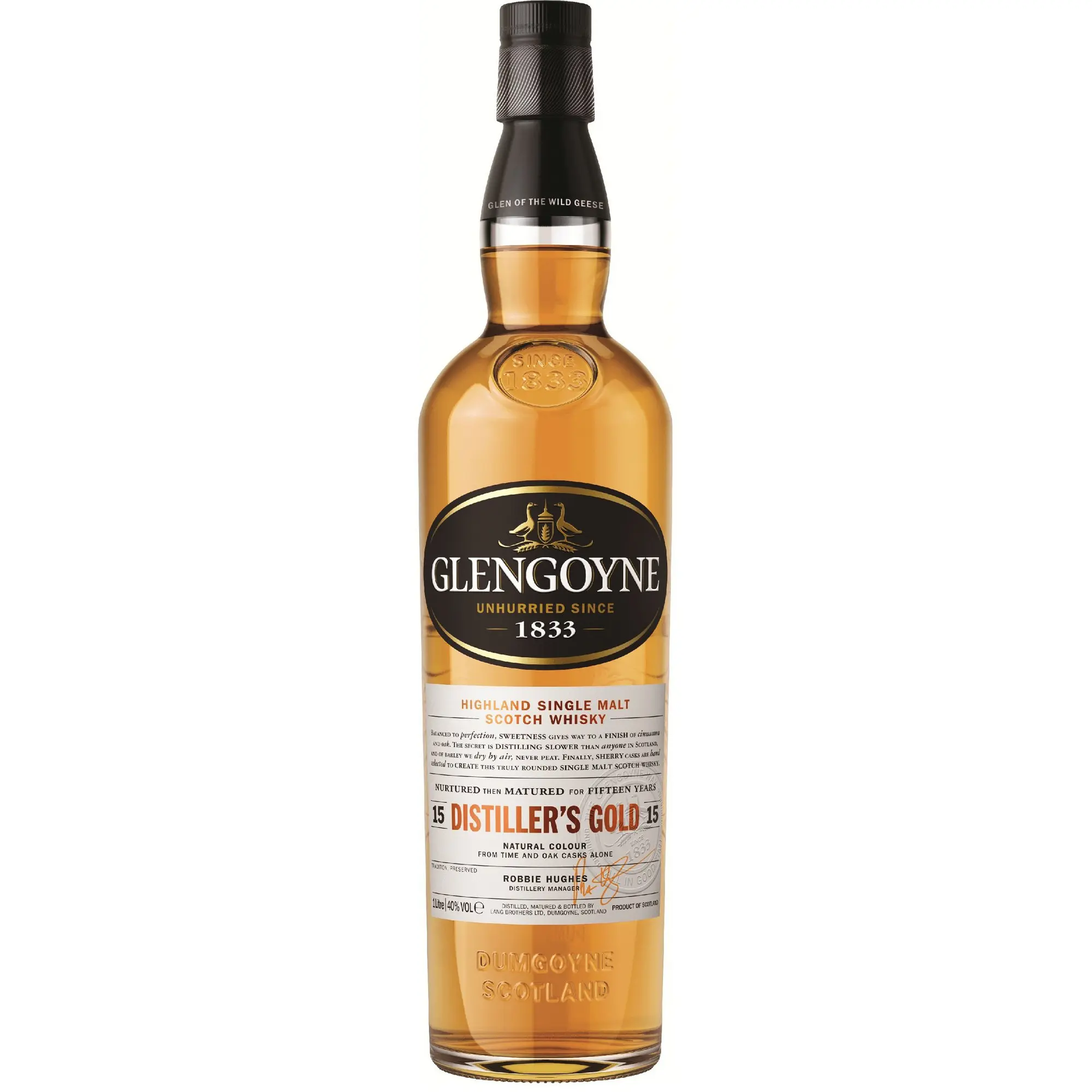 Glengoyne, 15 years - Distiller's Gold 1 litre