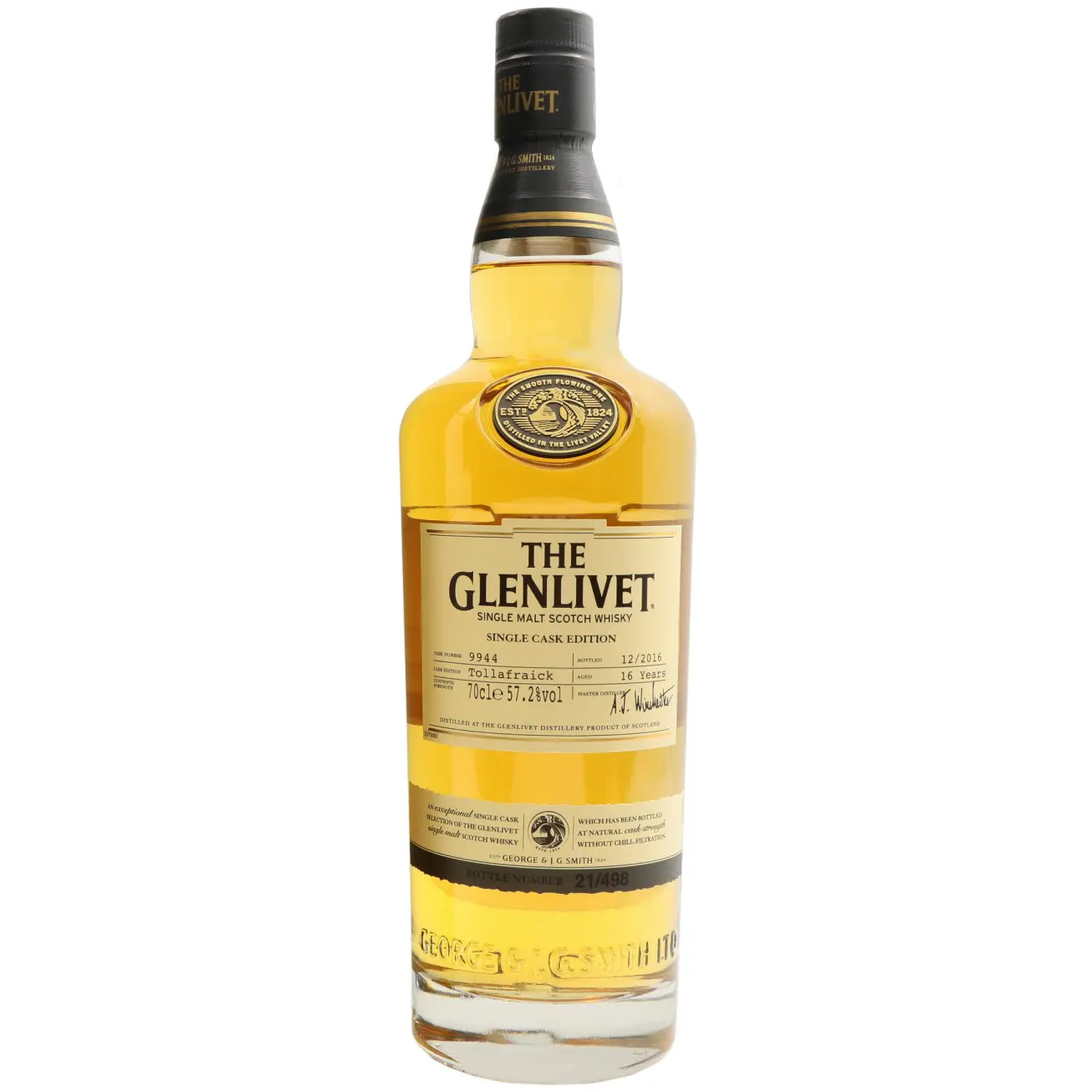 Glenlivet, 16 years - Single Cask Tollafraick 70cl
