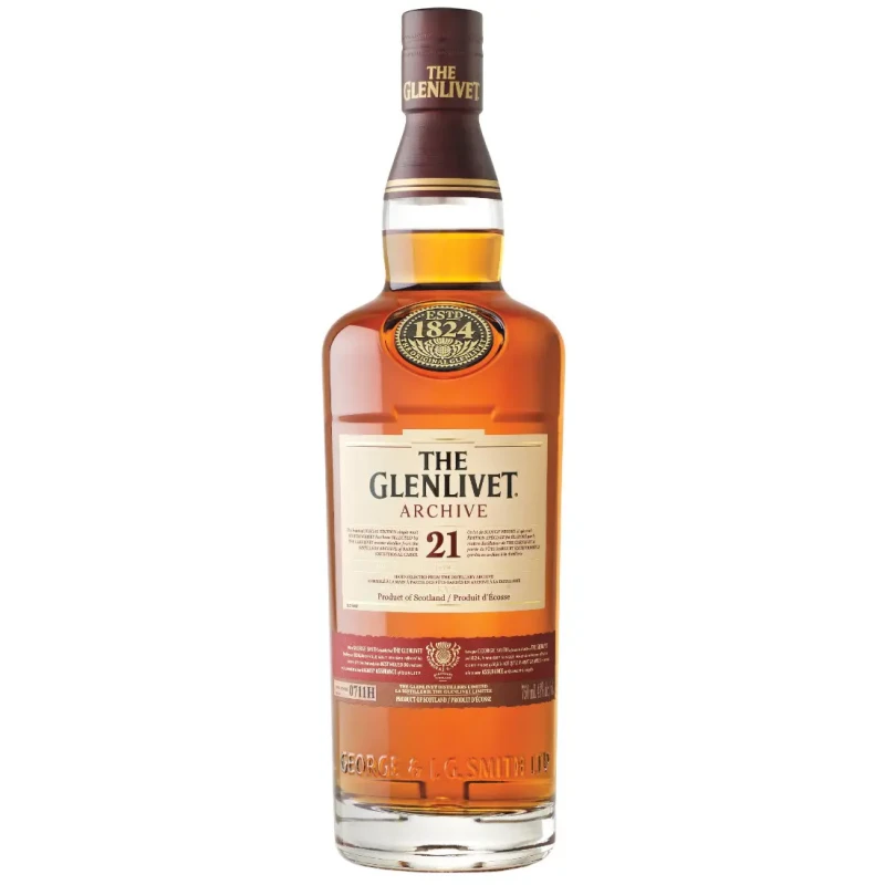 Glenlivet, 21 years - Archive 70cl Glenlivet, 21 years - Archive 70cl