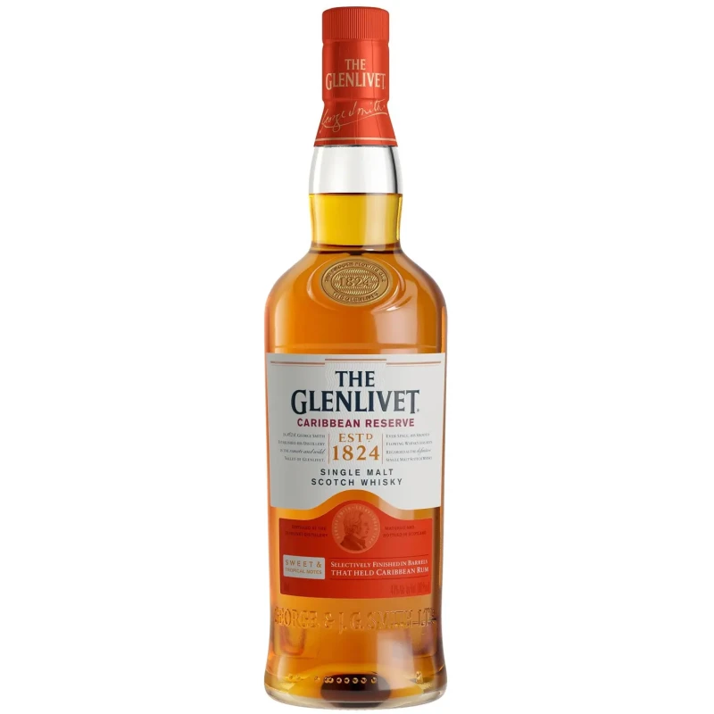Glenlivet - Caribbean Reserve 70cl Glenlivet - Caribbean Reserve 70cl