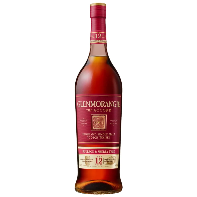 Glenmorangie, 12 years - The Accord 1 litre Glenmorangie, 12 years - The Accord 1 litre