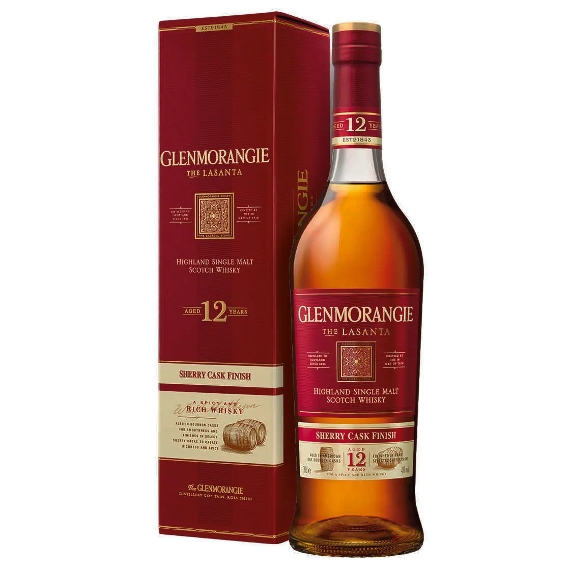 Glenmorangie, 12 years - The Lasanta 70cl