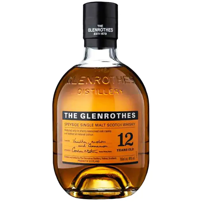 Glenrothes, 12 years 70cl Glenrothes, 12 years 70cl
