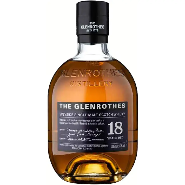Glenrothes, 18 years 70cl Glenrothes, 18 years 70cl