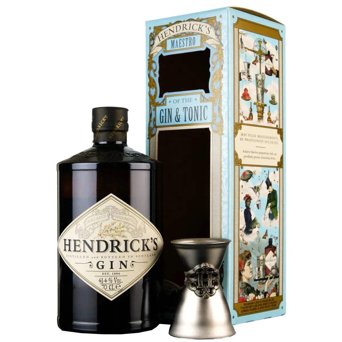 Hendrick's Gin - Giftpack with Jigger 70cl
