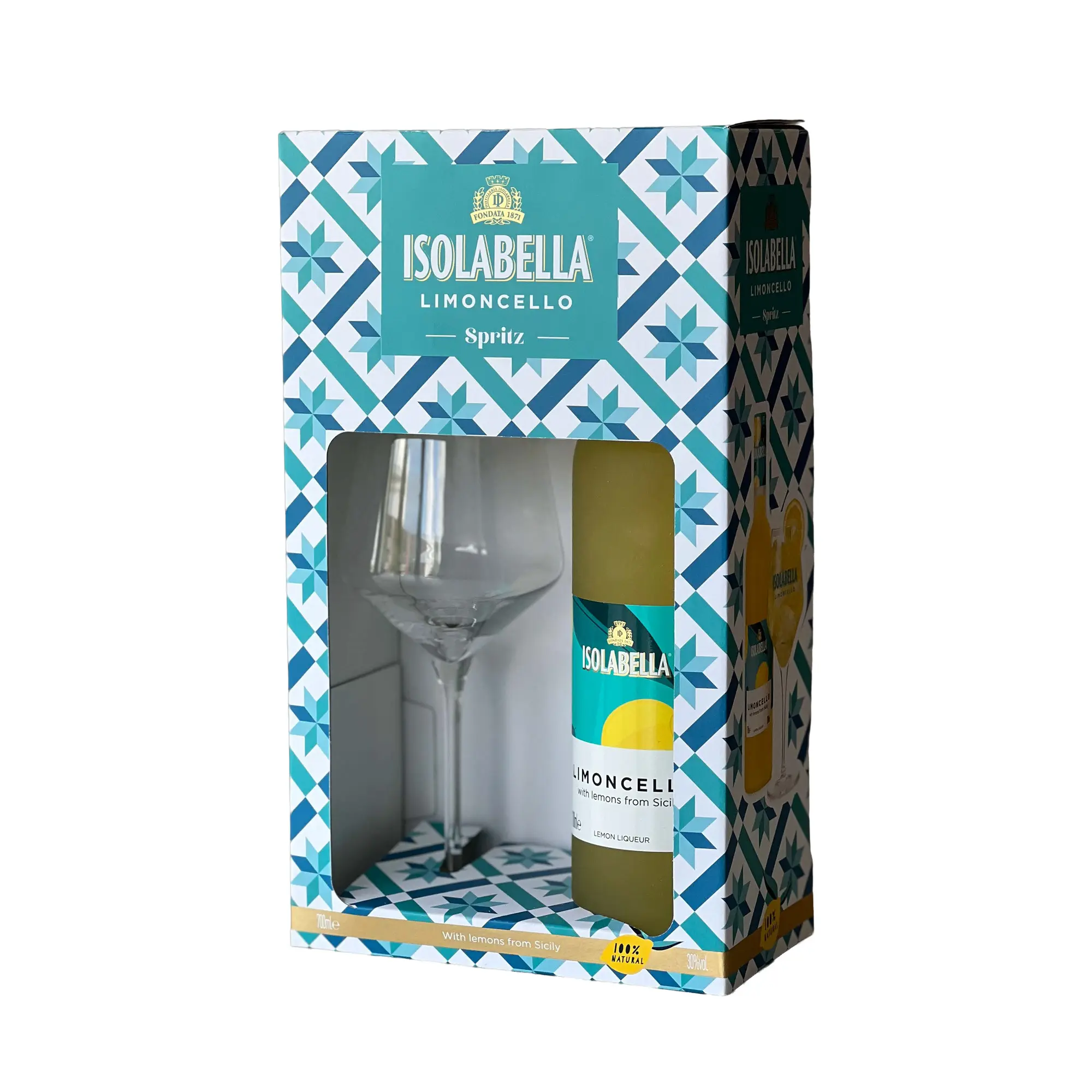 Isolabella - Limoncello Giftpack 70cl
