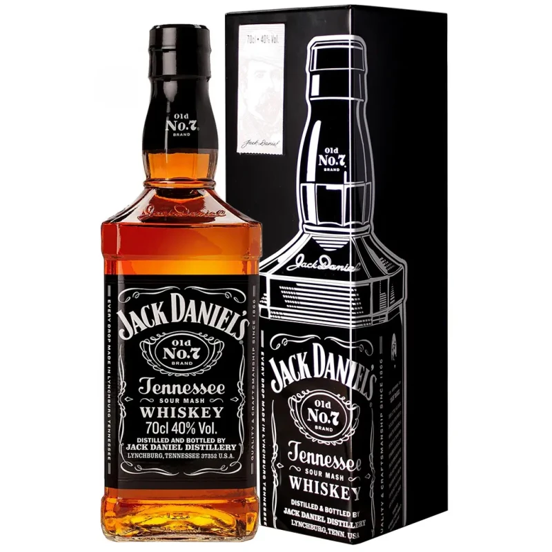 Jack Daniel's - Old No.7 Gift Tin 70cl Jack Daniel's - Old No.7 Gift Tin 70cl