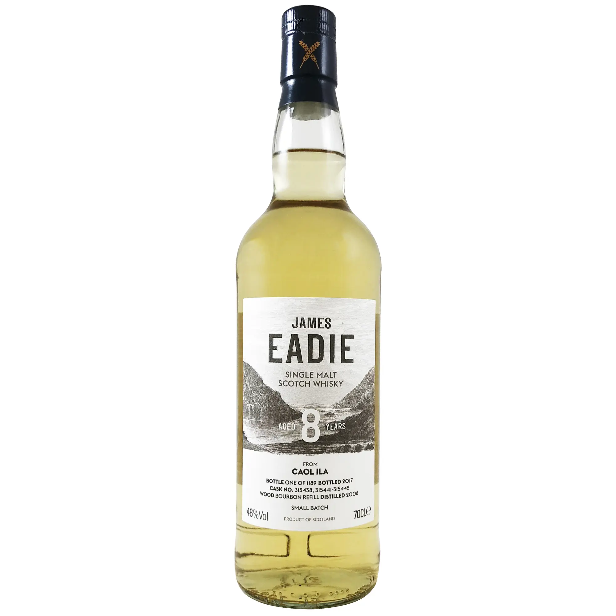 James Eadie Caol Ila, 8 Y- #2 70cl
