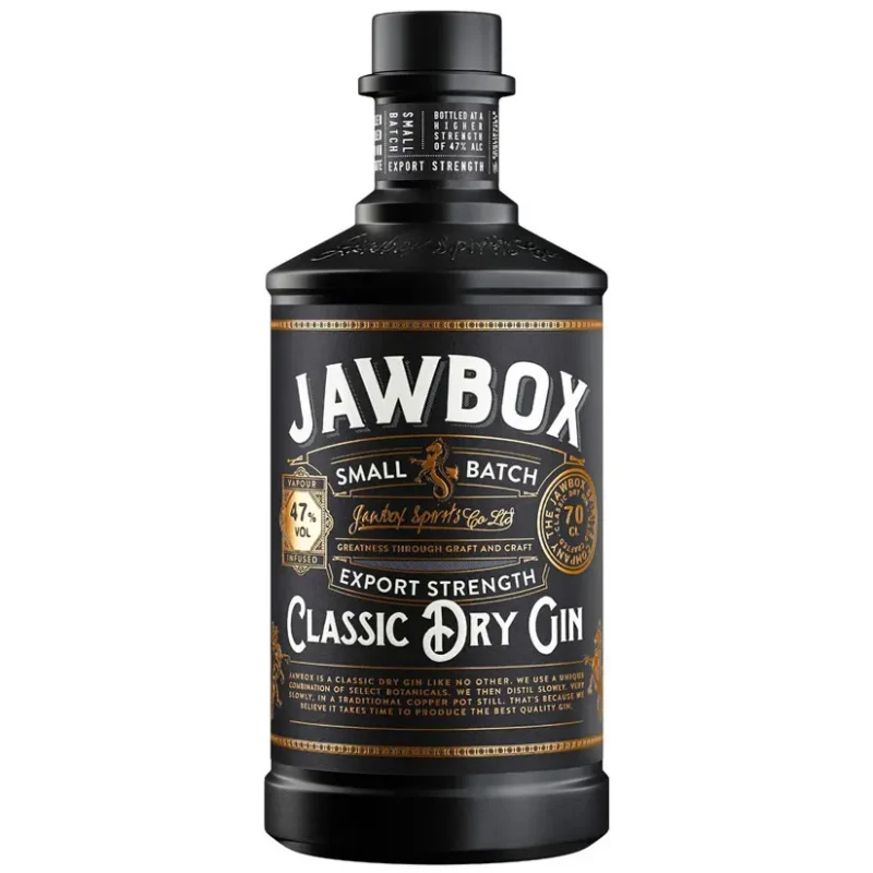 Jawbox - Classic Dry Gin Export Strength 70cl Jawbox - Classic Dry Gin Export Strength 70cl
