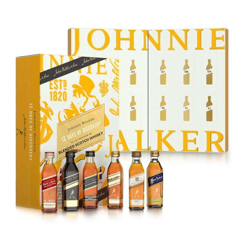 Johnnie Walker - 12 Days of Discovery Advent Calendar 60cl Johnnie Walker - 12 Days of Discovery Advent Calendar 60cl