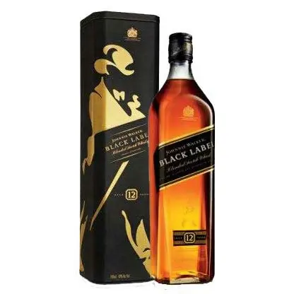 Johnnie Walker - Black Label blik 70cl