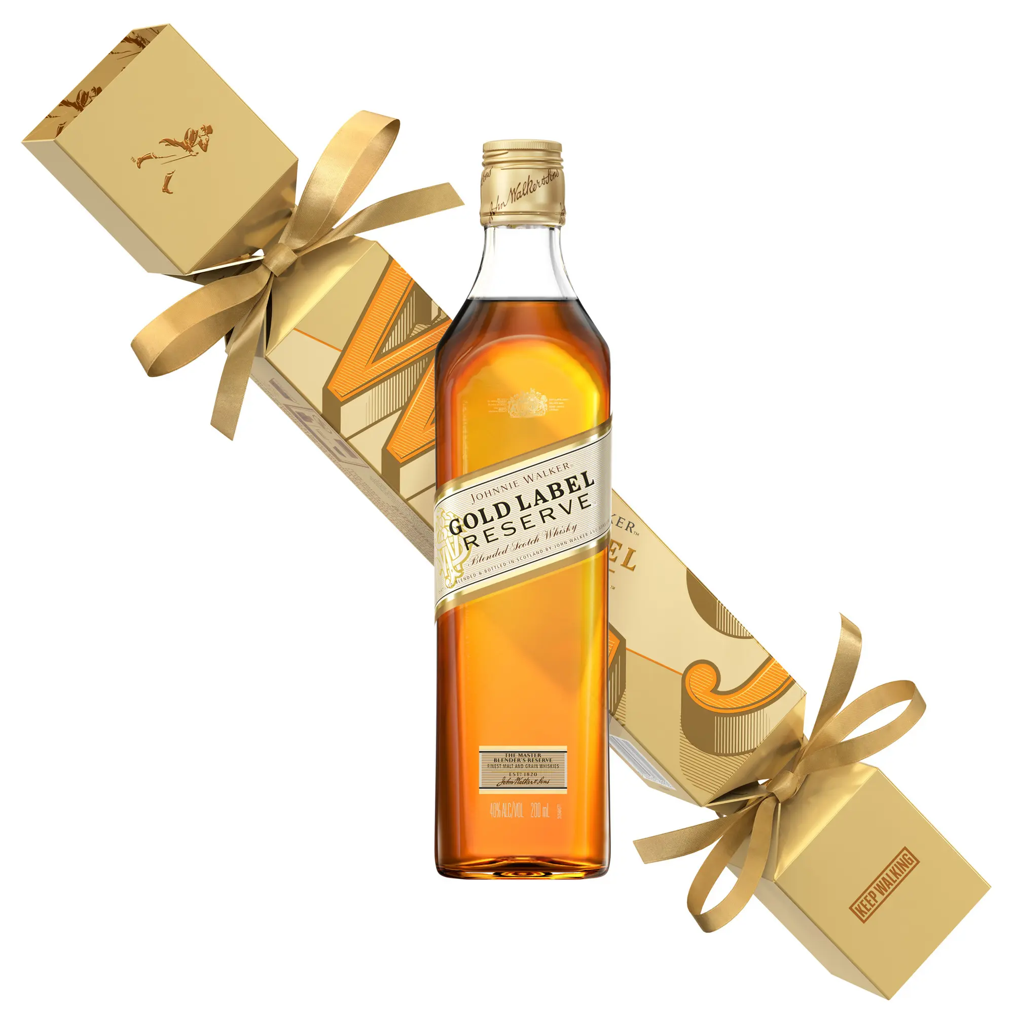Johnnie Walker - Gold Label Reserve Christmas Cracker 200ml