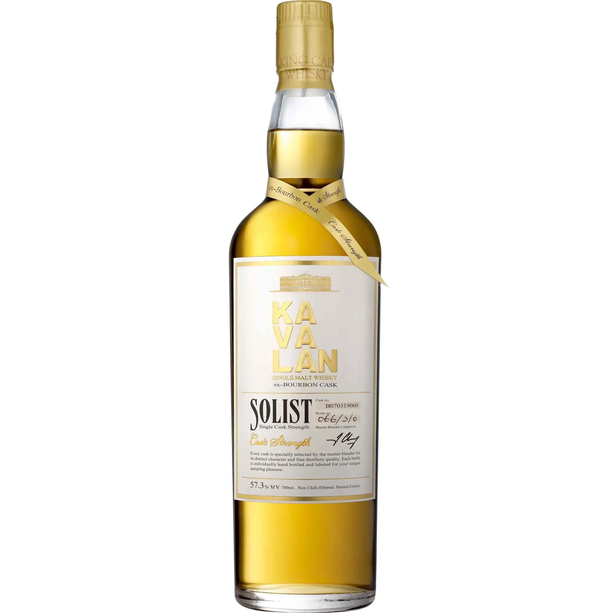 Kavalan - Solist, Ex Bourbon Cask C.S. 70cl