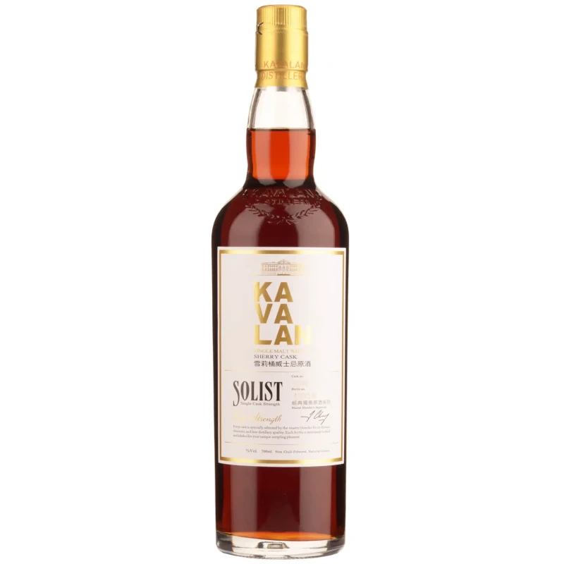 Kavalan - Solist, Sherry Cask Strength 70cl Kavalan - Solist, Sherry Cask Strength 70cl