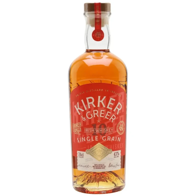 Kirker & Greer, 10 years - Shamrock Single Grain 70cl Kirker & Greer, 10 years - Shamrock Single Grain 70cl