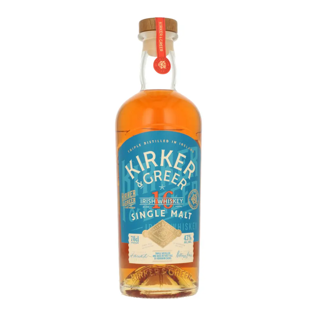 Kirker & Greer, 16 years - Shamrock Single Malt 70cl