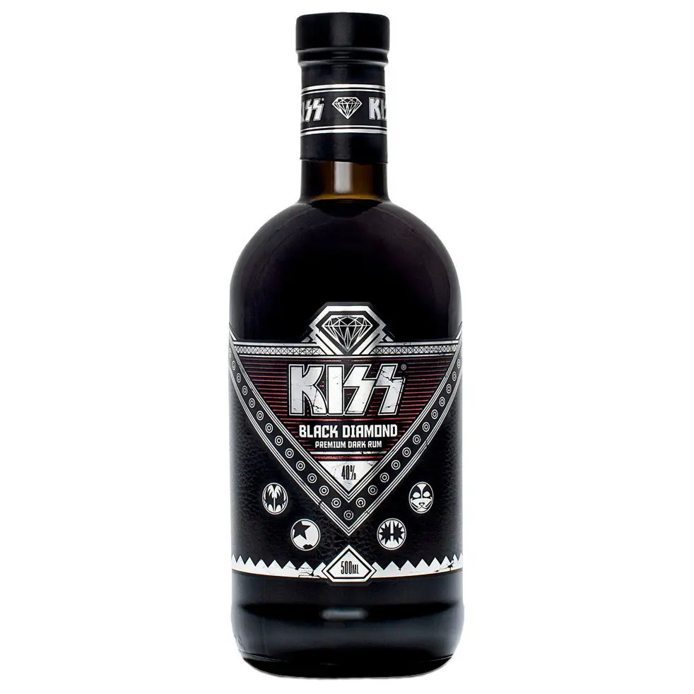Kiss&#x20;-&#x20;Black&#x20;Diamond&#x20;Rum&#x20;50cl