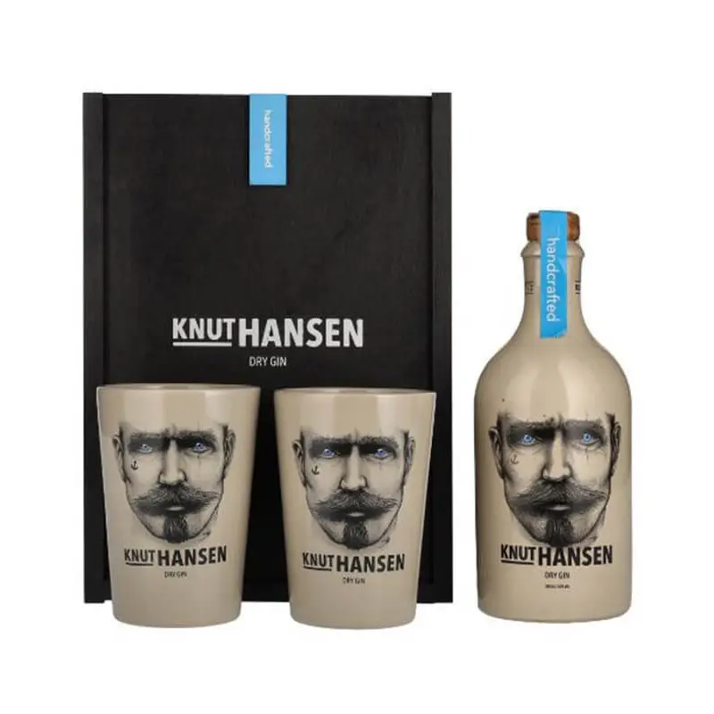 Knut Hansen + 2 Ceramic Cups 50cl