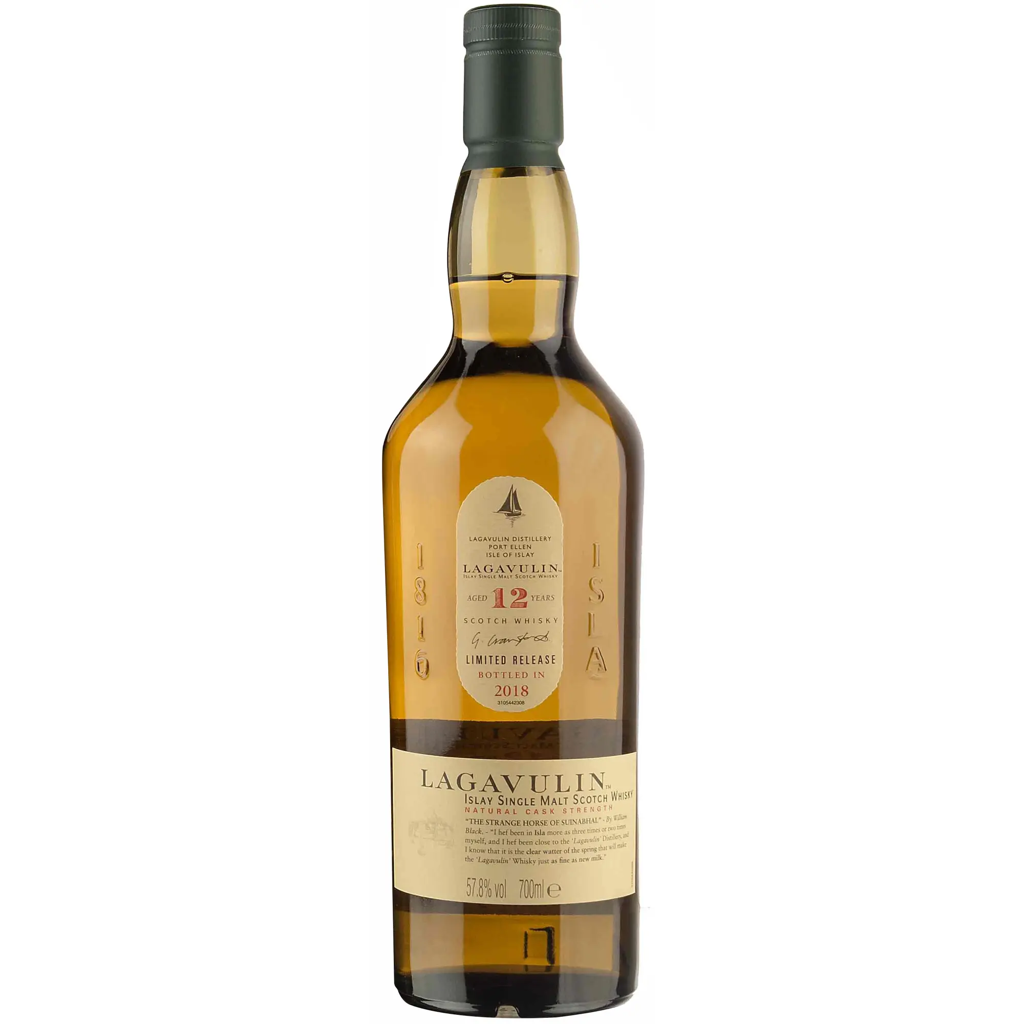 Lagavulin, 12 years - 2018 70cl