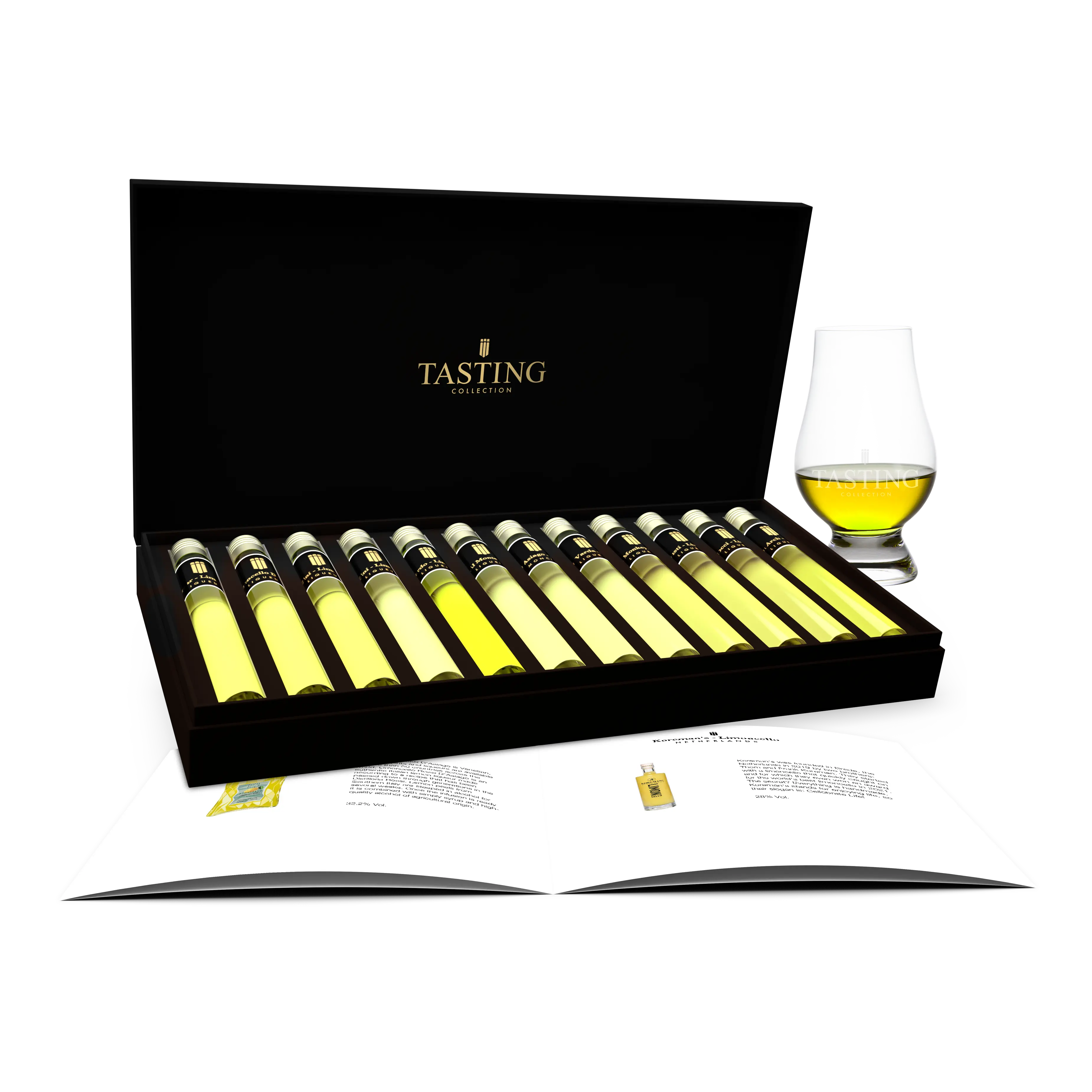 Limoncello Proeverij 12 tubes in Luxe Cadeau Box