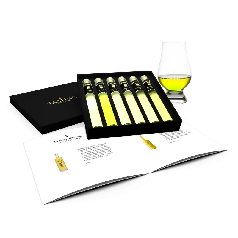 Limoncello Tasting Collection 6 Tubes in Gift Box Limoncello Tasting Collection 6 Tubes in Gift Box