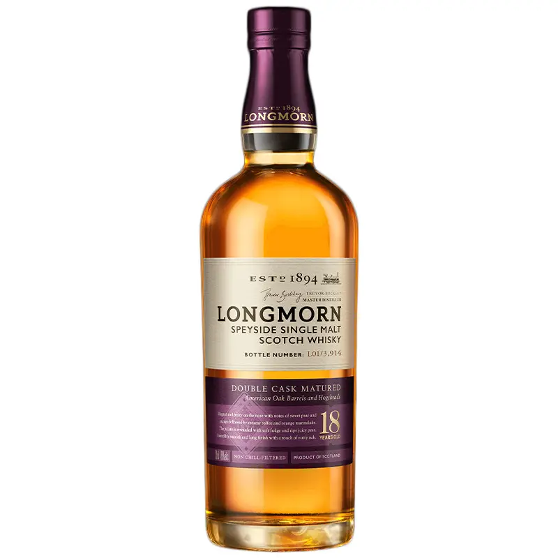 Longmorn, 18 years 70cl Longmorn, 18 years 70cl