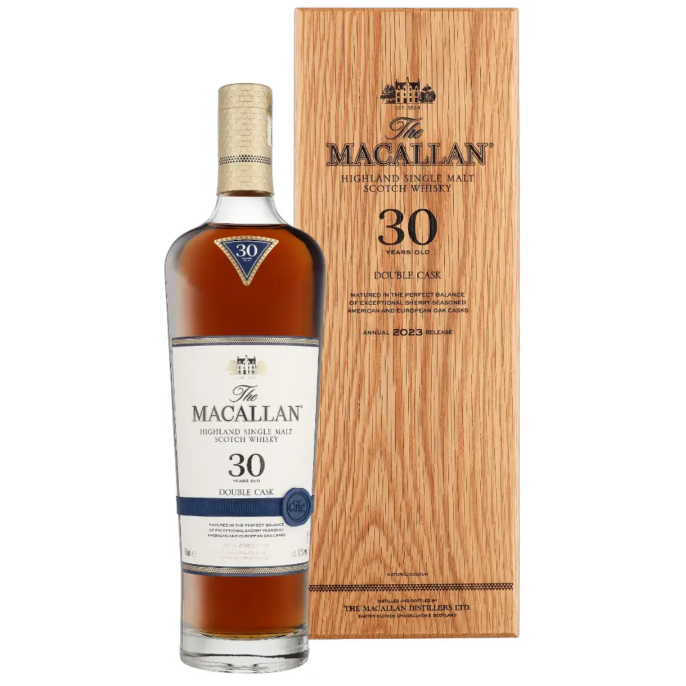 Macallan,&#x20;30&#x20;years&#x20;-&#x20;Double&#x20;Cask&#x20;2023&#x20;70cl