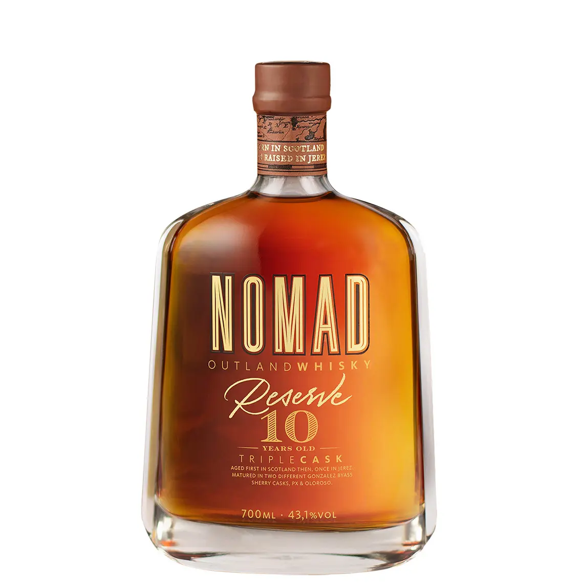 Nomad,&#x20;10&#x20;years&#x20;-&#x20;Reserve,&#x20;Triple&#x20;Cask&#x20;70cl