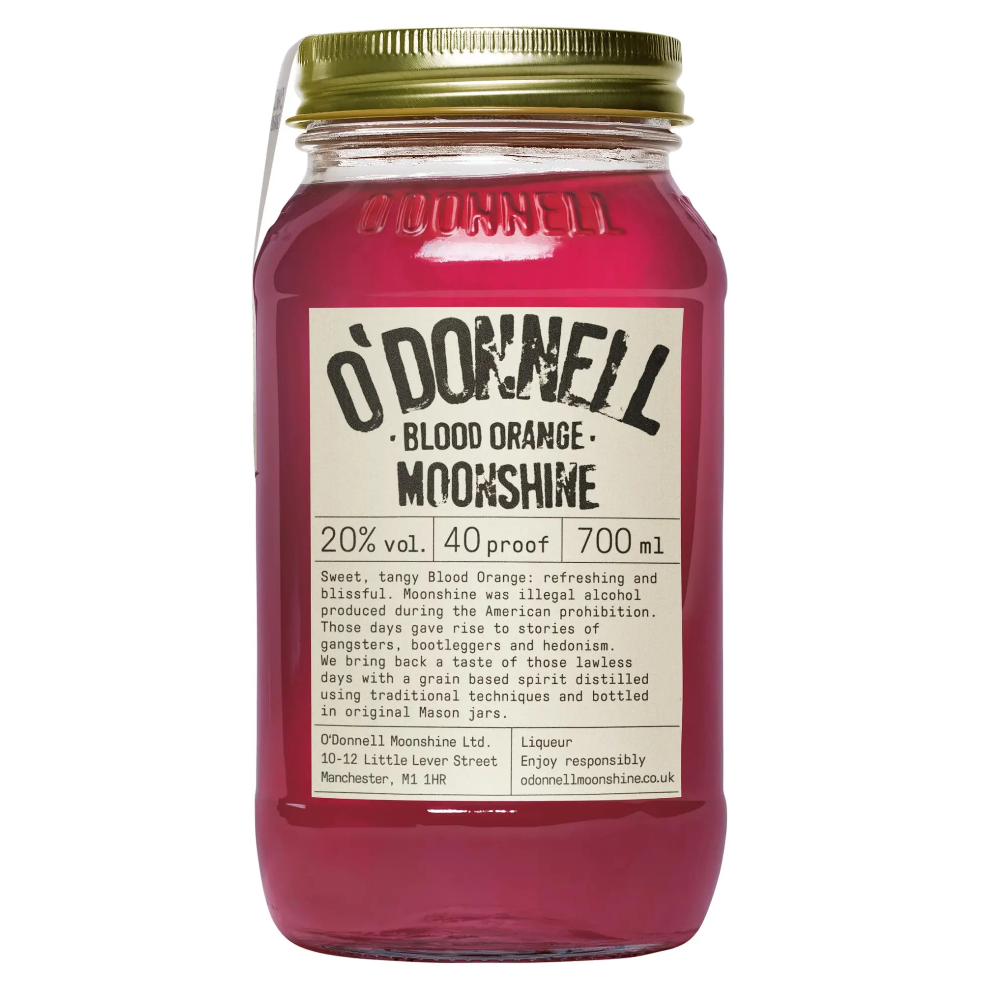 O'Donnell Moonshine - Blood Orange 70cl