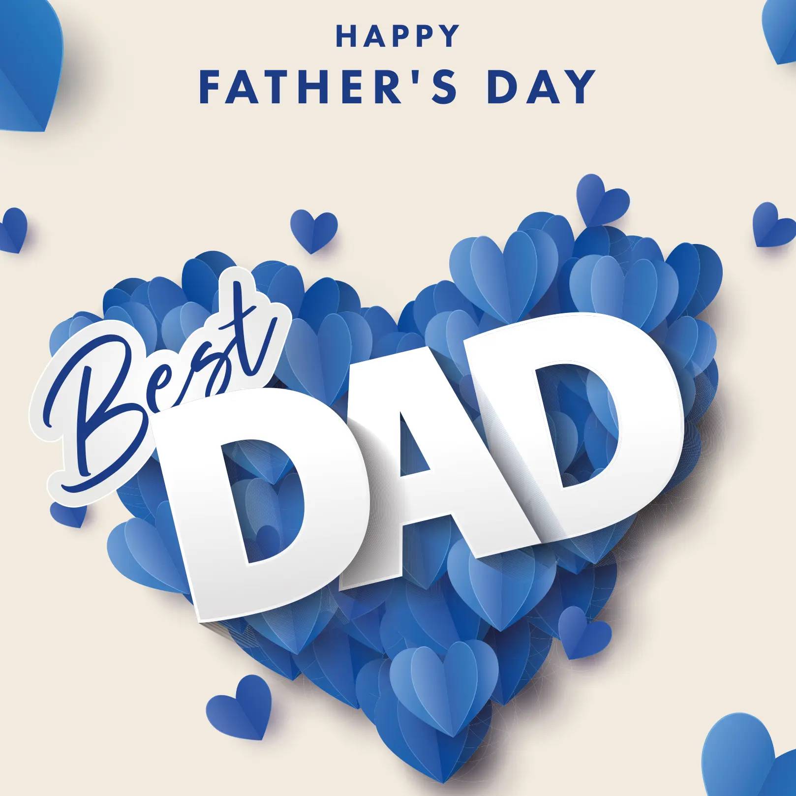 Father's Day Sleeve: "Best Dad"