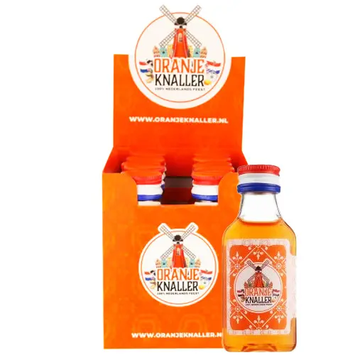 Oranje Knaller - Oranje Shotjes 10 Pack 200ml Oranje Knaller - Oranje Shotjes 10 Pack 200ml