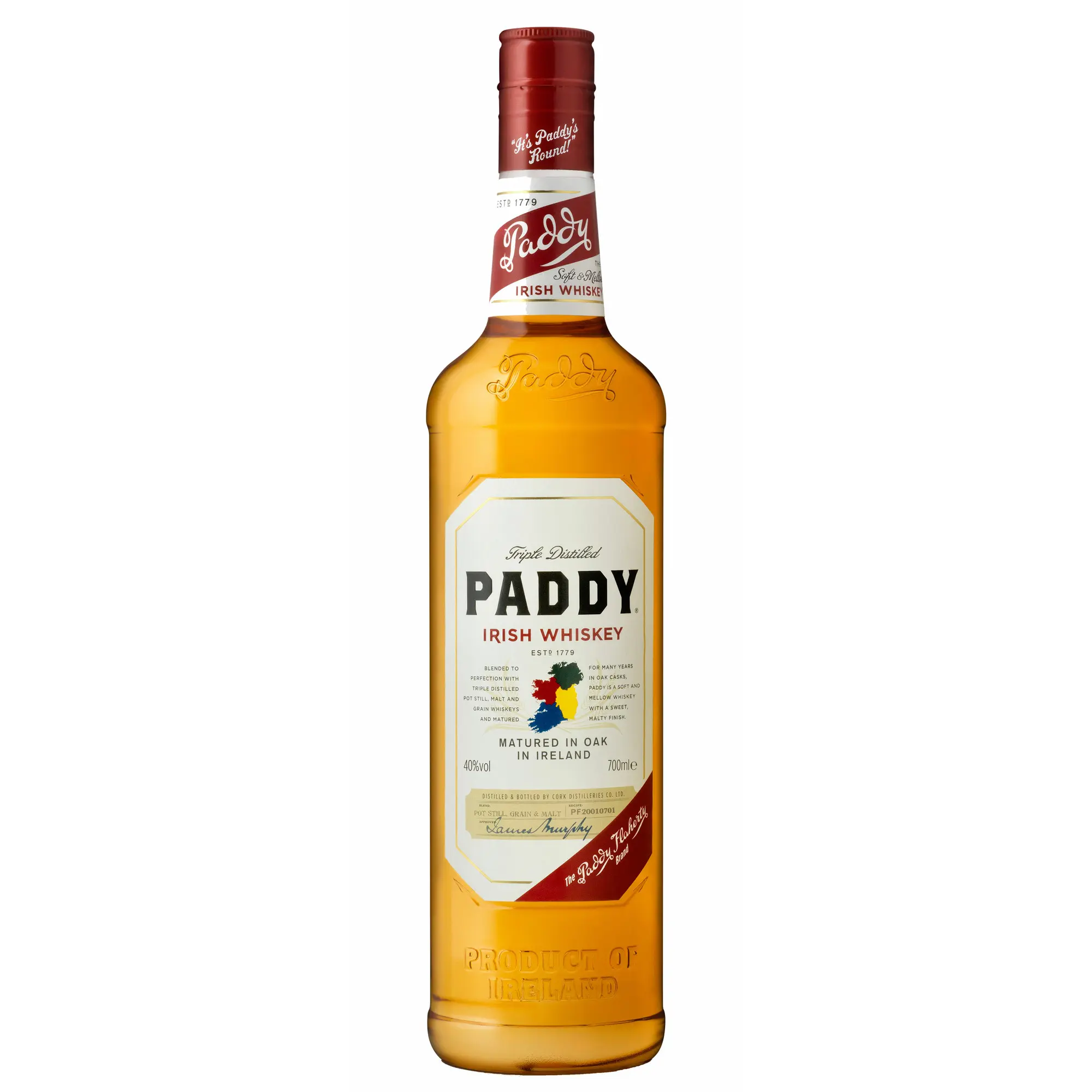 Paddy - Irish Whiskey 1 litre