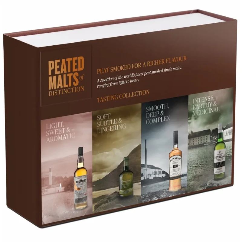 Peated Malts of Distinction - Miniset 200ml Peated Malts of Distinction - Miniset 200ml