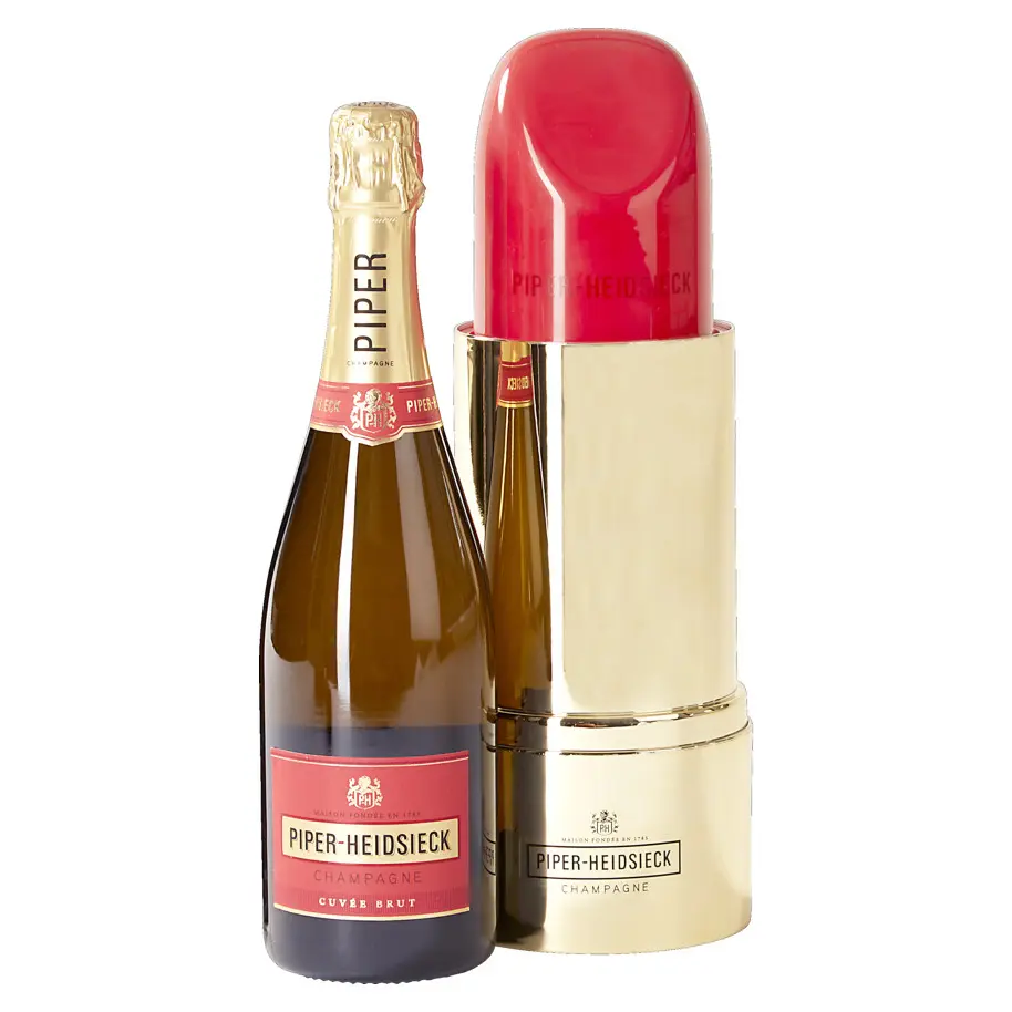 Piper-Heidsieck Cuvée Brut ギフトセット Champagne Piper-Heidsieck Cuvée Brut + 2 glasses Gift Box