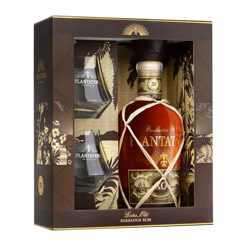 Plantation - XO Giftpack 2 Glasses 70cl Plantation - XO Giftpack 2 Glasses 70cl