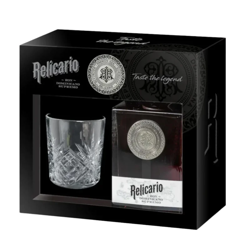 Relicario Supremo Geschenk met Glas 70cl Relicario Supremo Geschenk met Glas 70cl