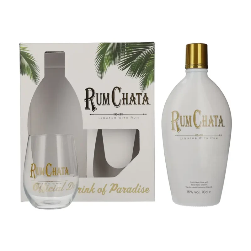 Rumchata Geschenk met Glas 70cl Rumchata Geschenk met Glas 70cl