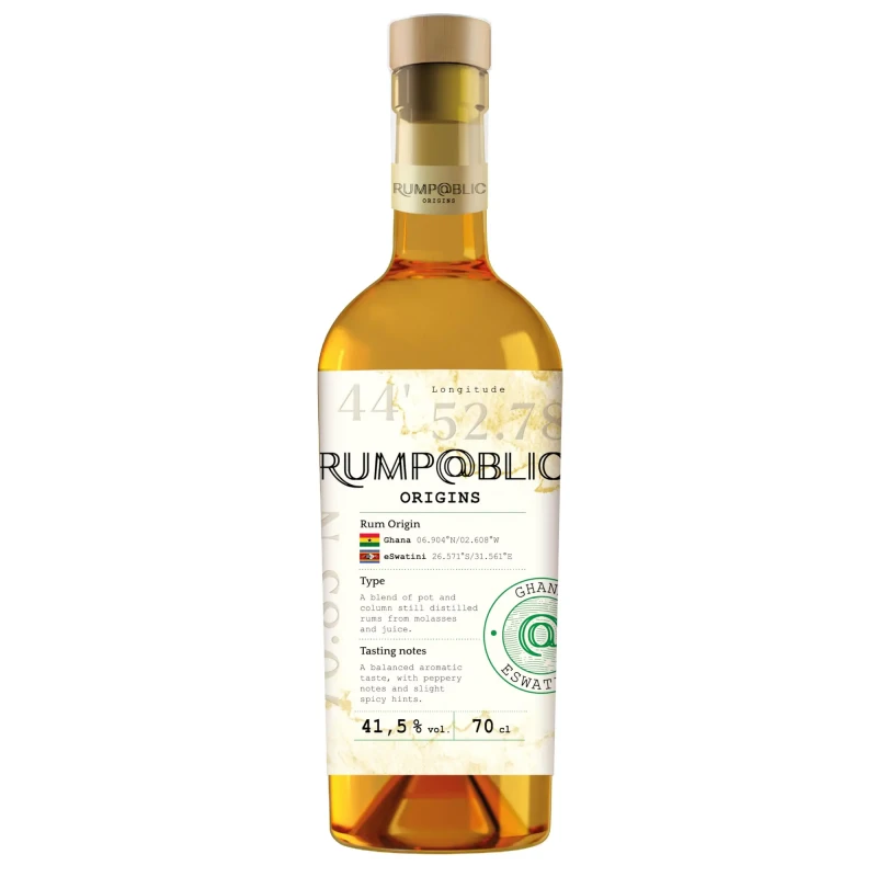 Rump@blic - Origins Ghana & Eswatini 70cl Rump@blic - Origins Ghana & Eswatini 70cl