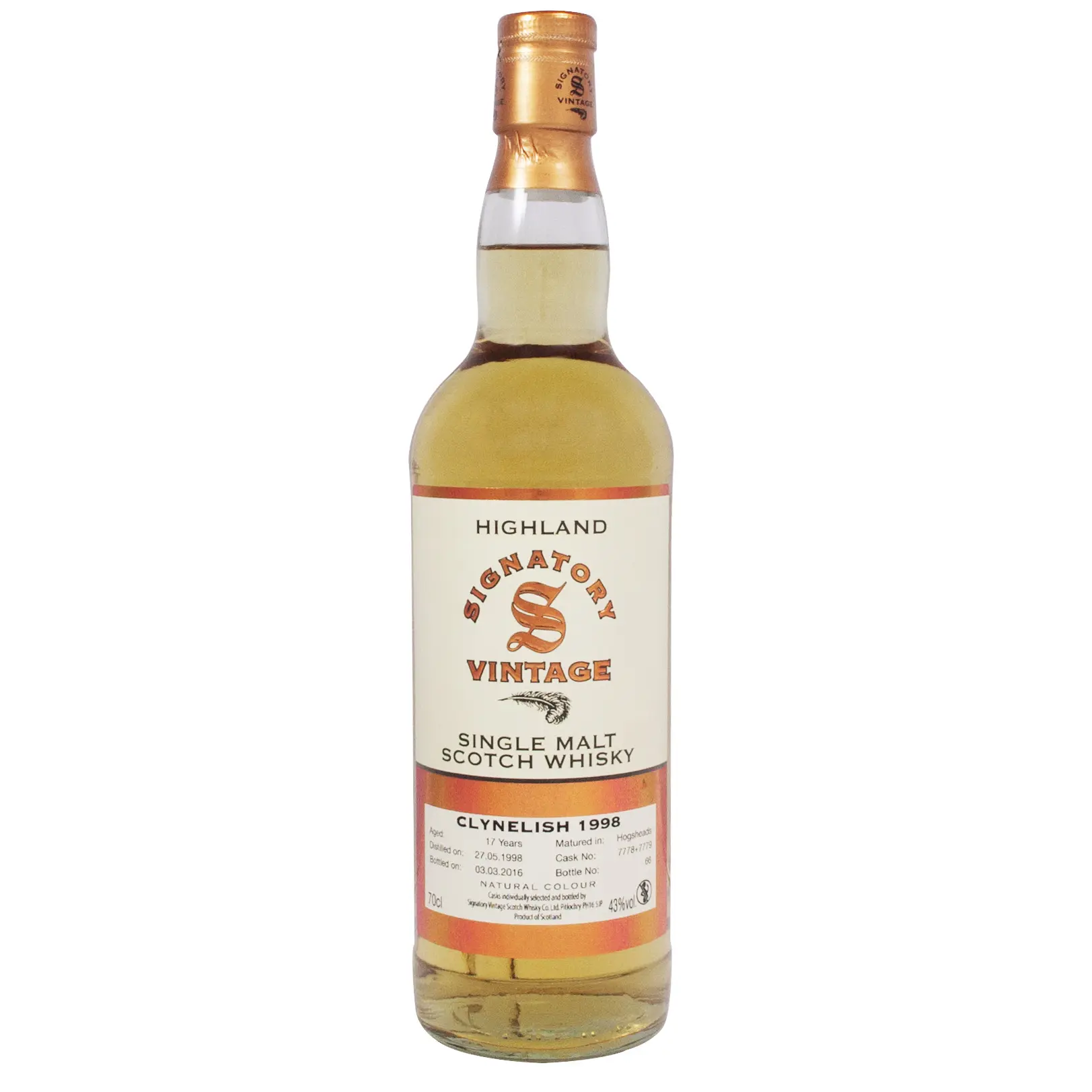 Signatory - Clynelish, 1998 70cl