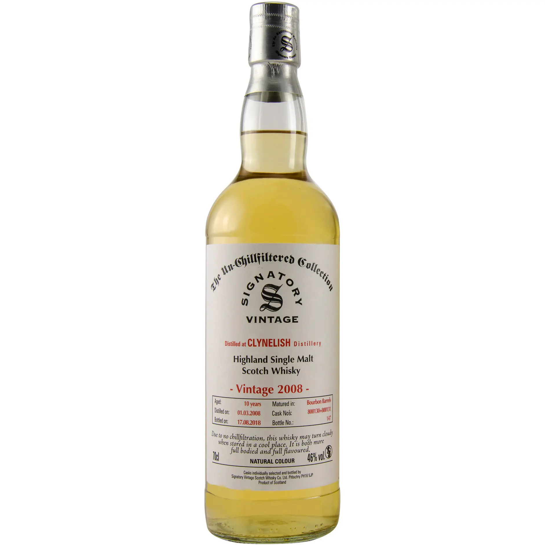 Signatory - Clynelish, 2008 70cl