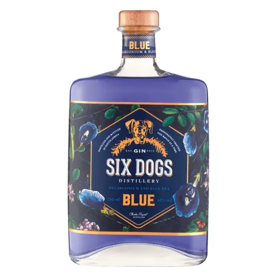 Six Dogs - Blue 70cl Six Dogs - Blue 70cl