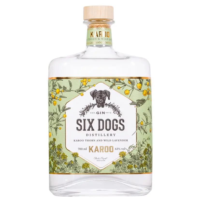 Six Dogs - Karoo Gin 70cl